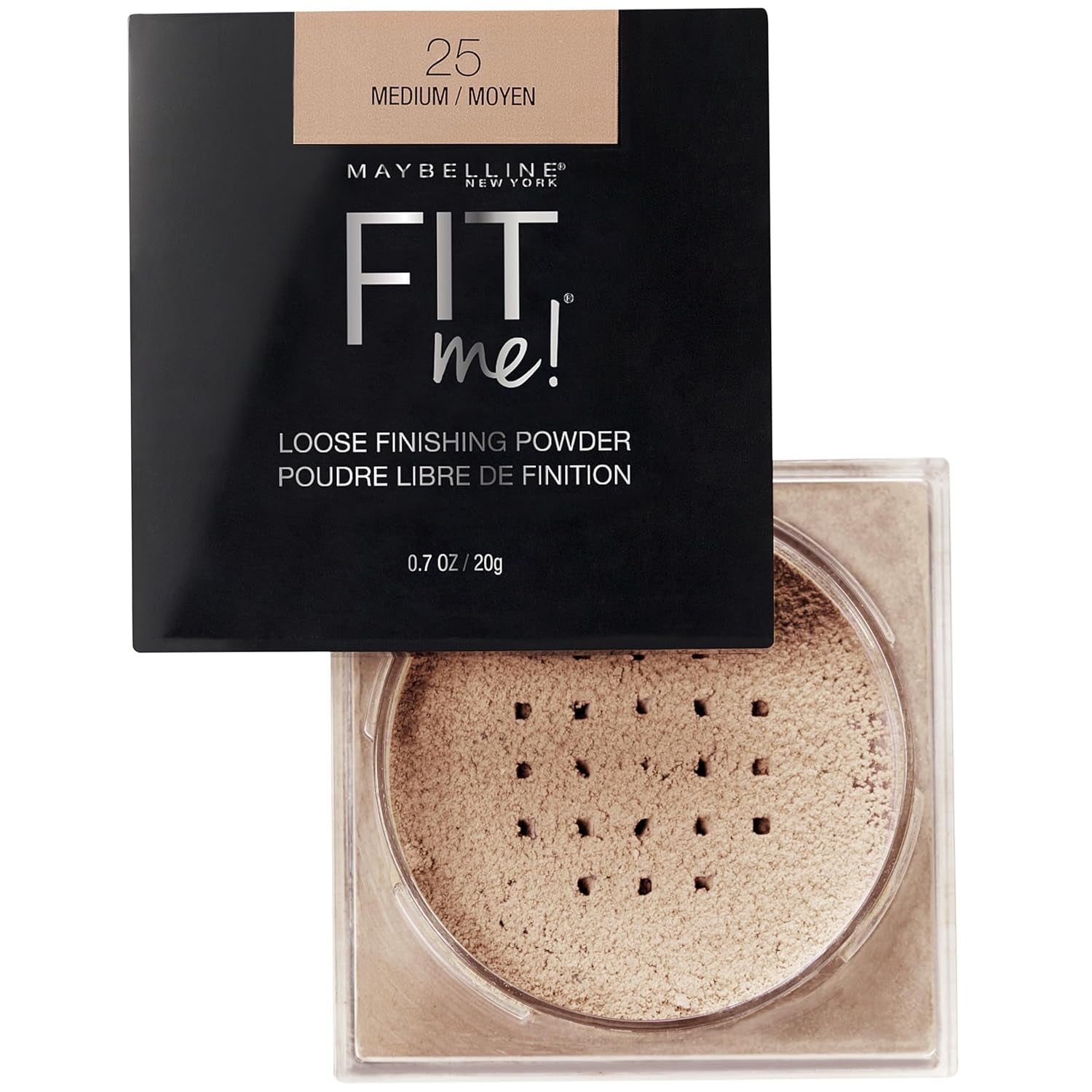 Fit Me Loose Setting Powder, Face Powder Makeup & Finishing Powder, Medium, 1 Count